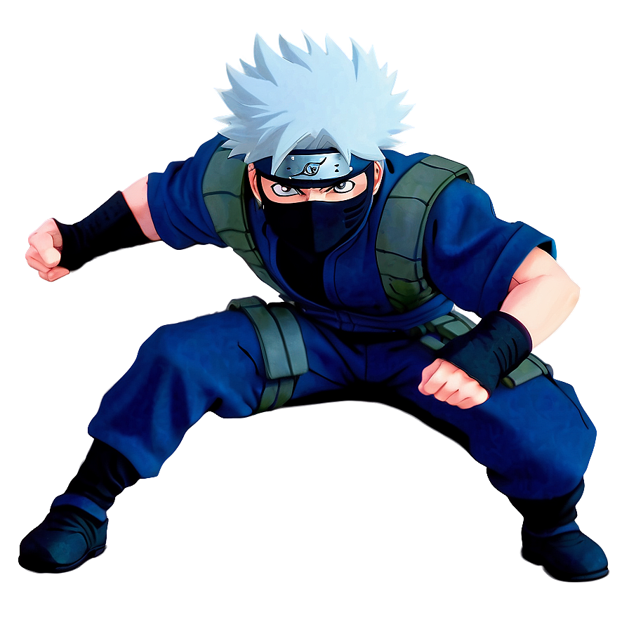 Kakashi Hatake In Action Png Iov