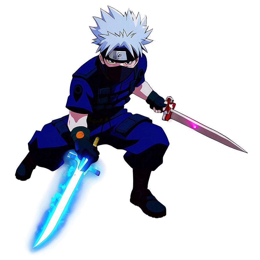 Kakashi Lightning Blade PNG uqc9 PNG with transparent background