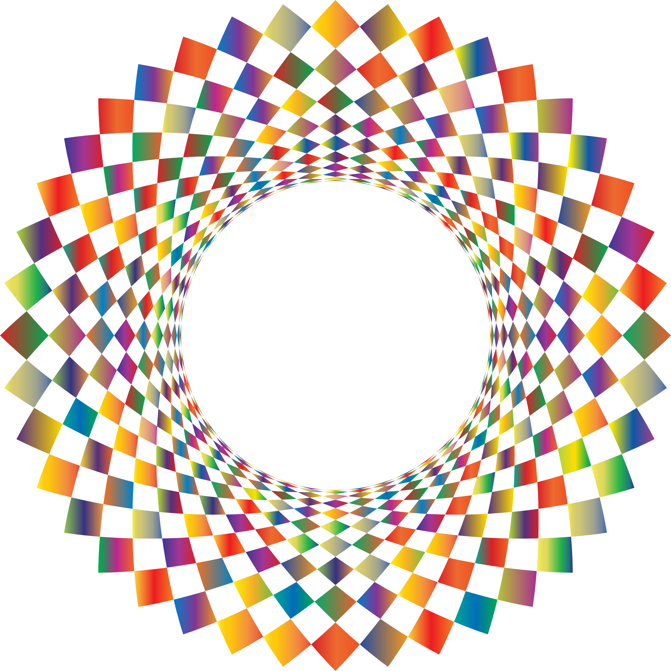 Kaleidoscopic Color Wheel