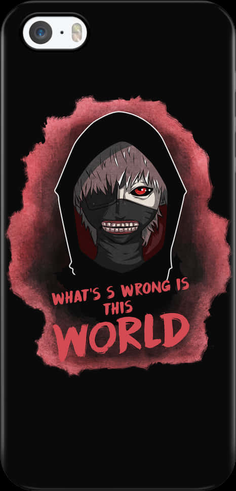 Kaneki What's Wrong Is This World - What's Wrong With This World Kaneki, HD Png Download PNG with transparent background