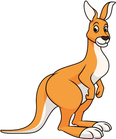 Kangaroo Cartoon Free Png Image - Kangaroo Quotes, Transparent Png PNG with transparent background