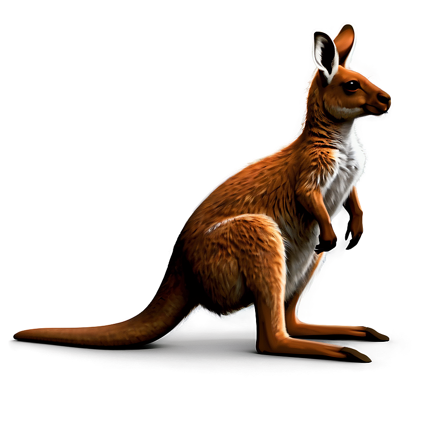 Kangaroo Outline Png 05212024