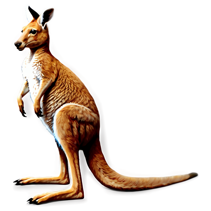 Kangaroo Side View Png Rnt40