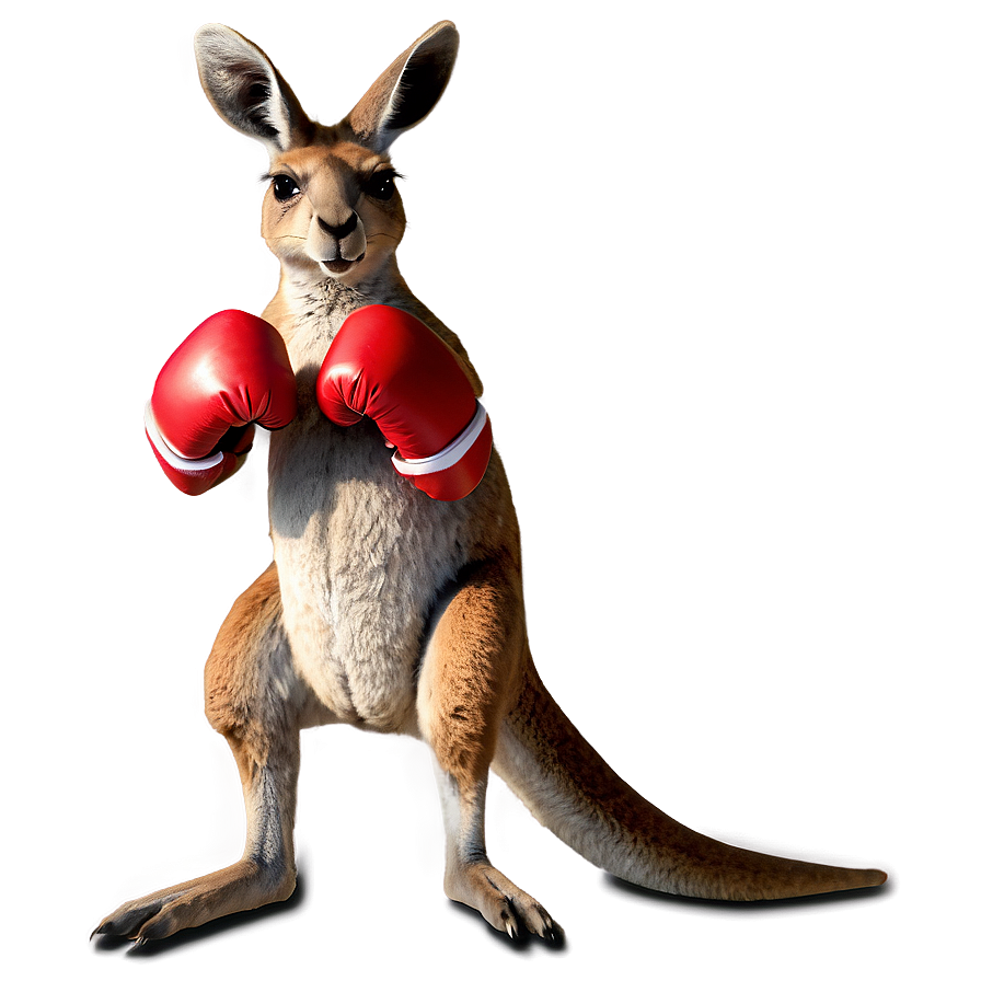 Kangaroo With Boxing Gloves Png 05212024