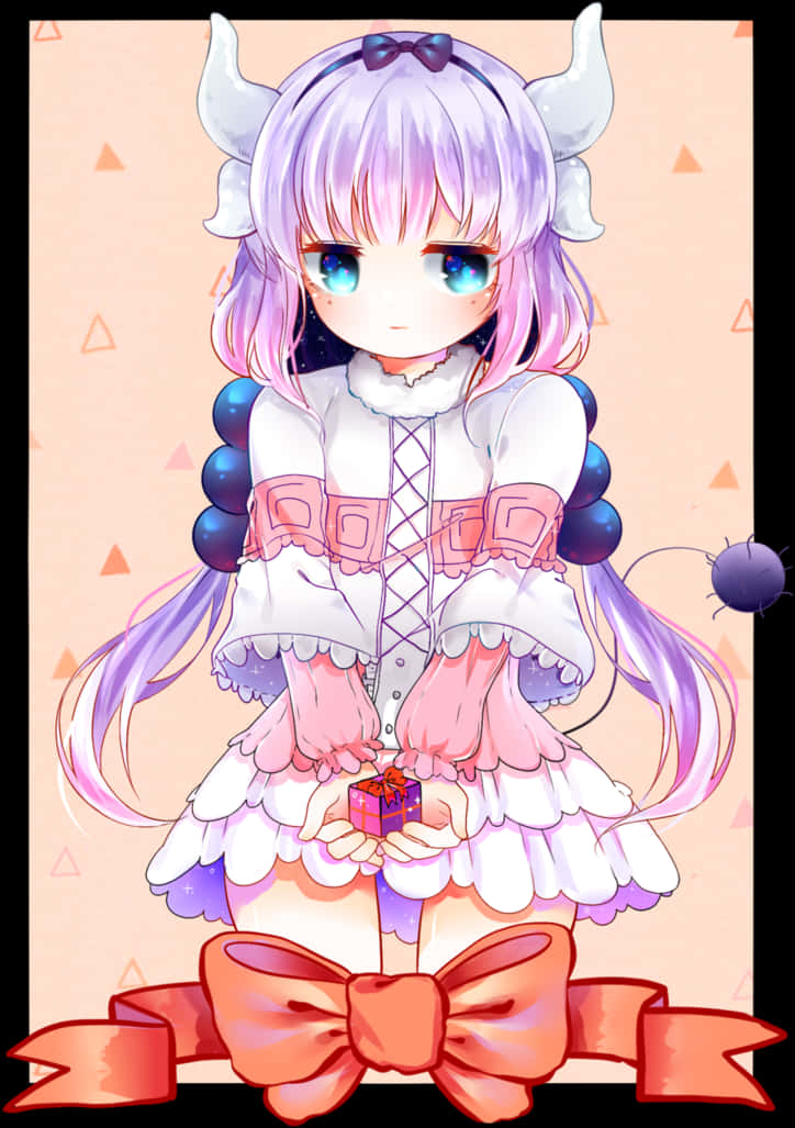 Kanna Kamui By Duongnghi96 - Dragon Maid Kanna Birthday, HD Png Download PNG with transparent background