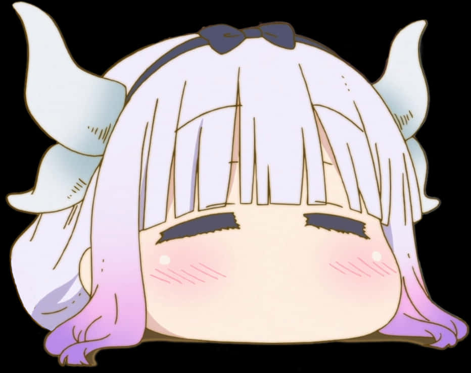 Miss Kobayashi's Dragon Maid Kanna Png, Transparent Png PNG with transparent background
