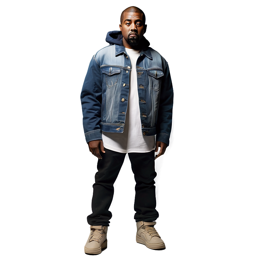 Kanye Fashion Icon PNG 05232024 PNG image with a transparent background, free high-resolution download