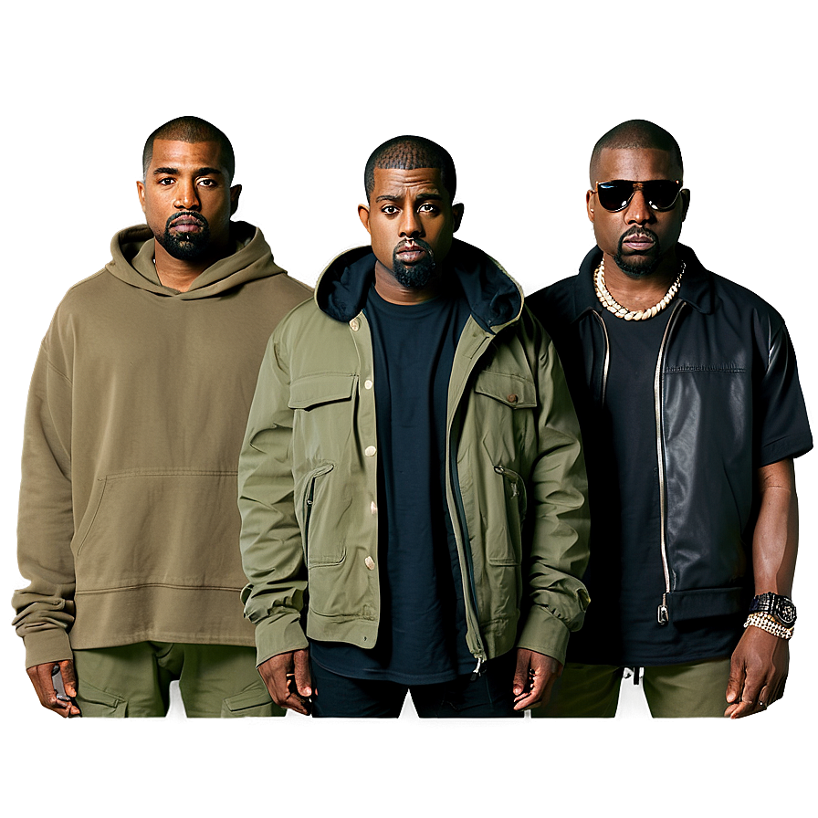 Kanye West Yeezy Season PNG 05232024 PNG image with a transparent background, free high-resolution download