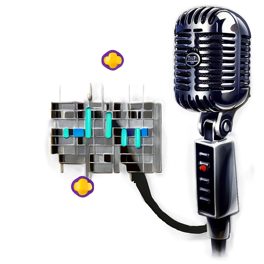 Karaoke Singing Mic Png Bwx52