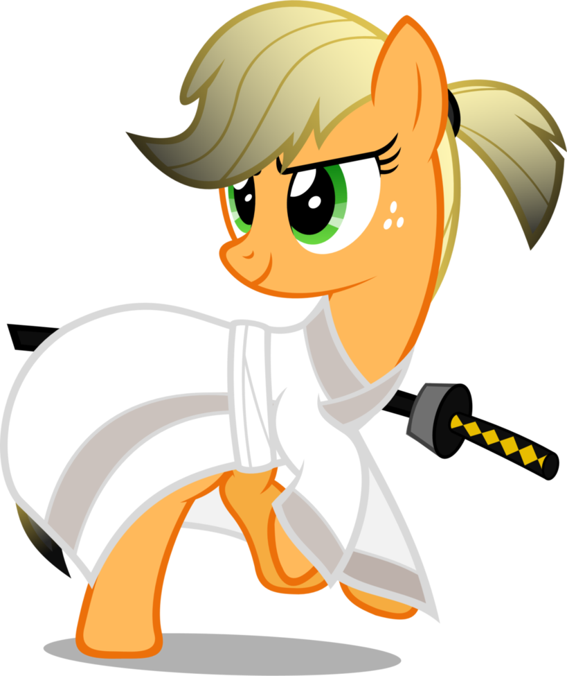 Karate Pony Readyfor Action