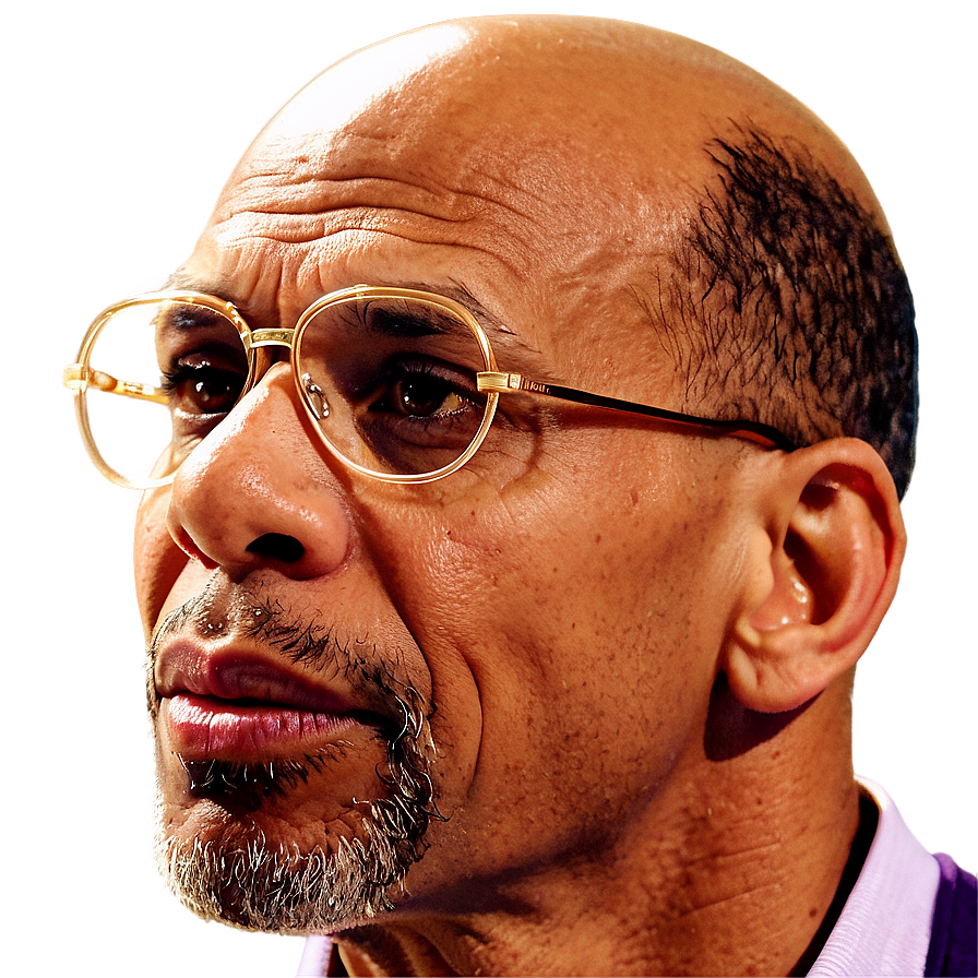 Kareem Abdul-jabbar Coaching Lakers Png Wbh