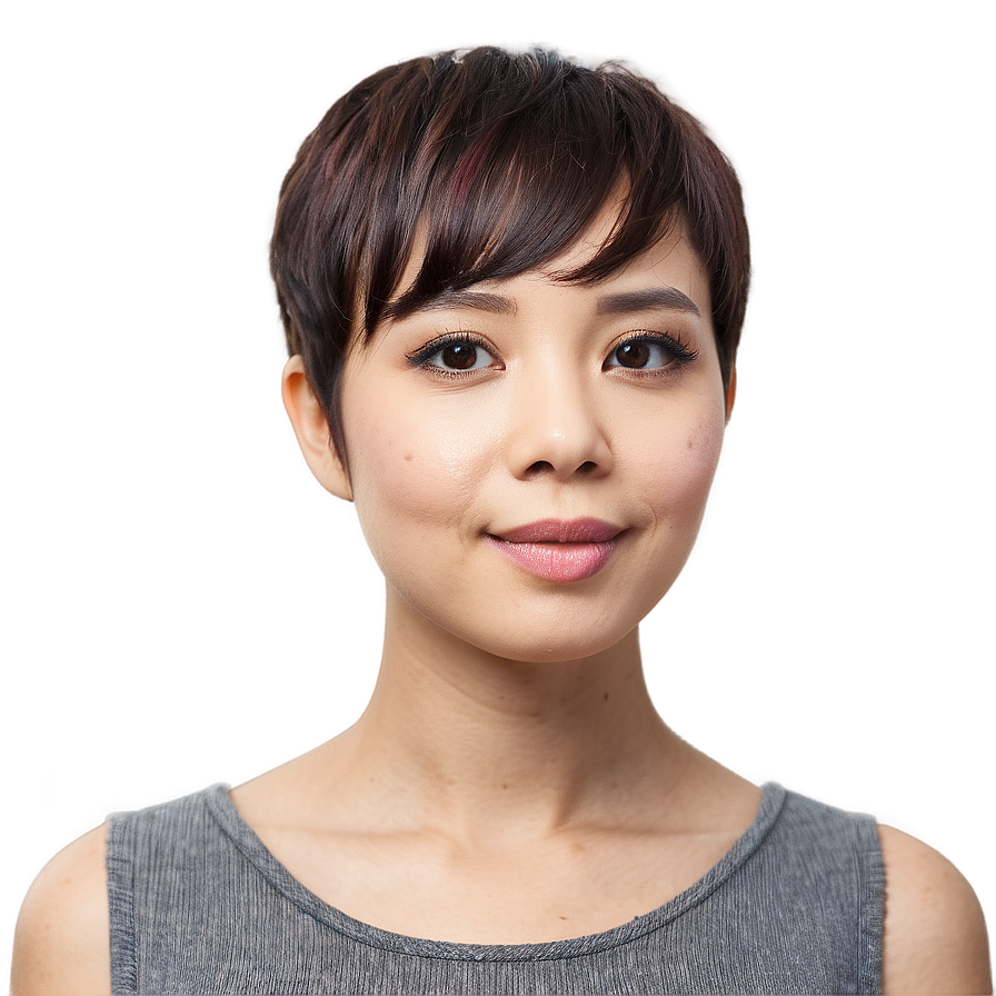 Karen Pixie Haircut PNG 94 PNG image with a transparent background, free high-resolution download
