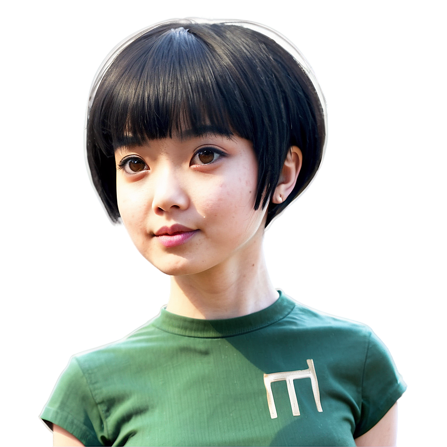 Karen Pixie Haircut PNG abd PNG image with a transparent background, free high-resolution download