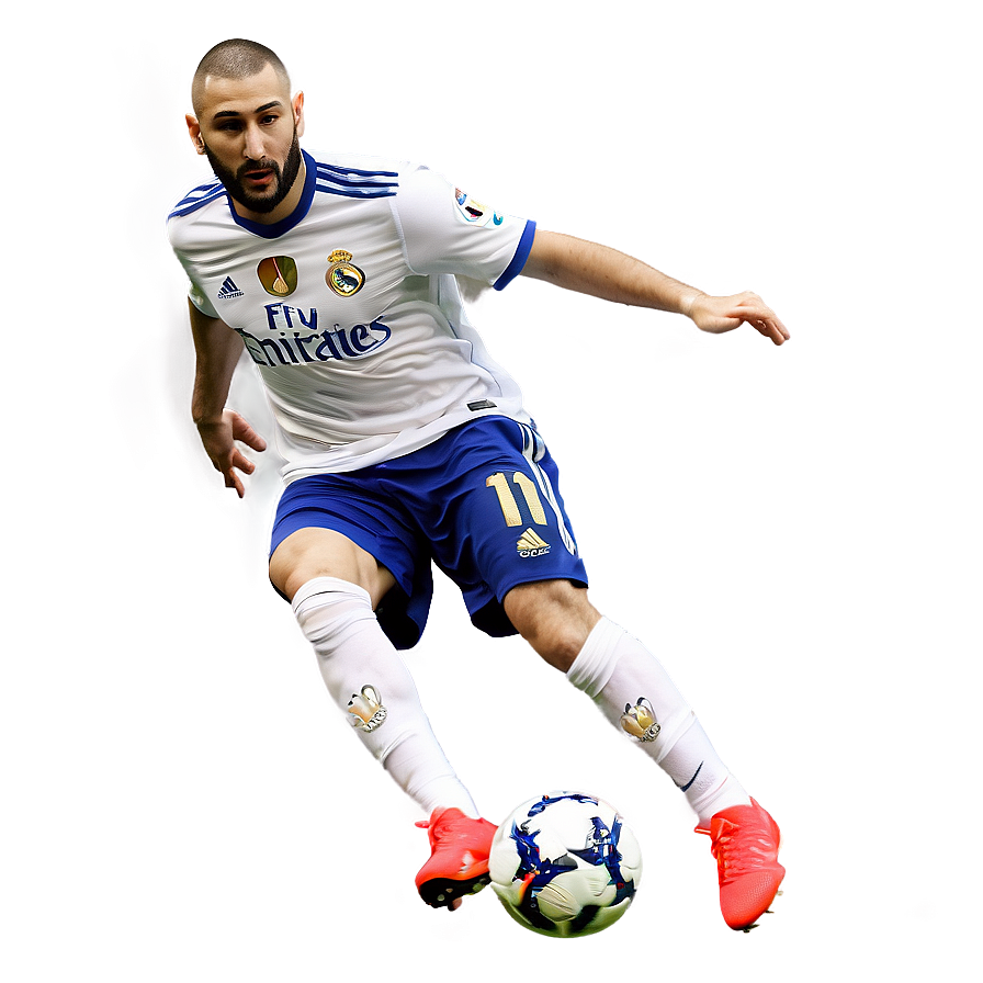 Karim Benzema Dribbling Png 06212024