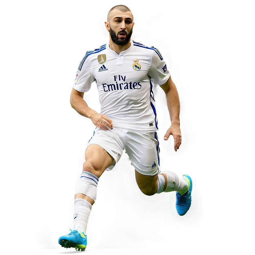 Karim Benzema Dribbling Png 30