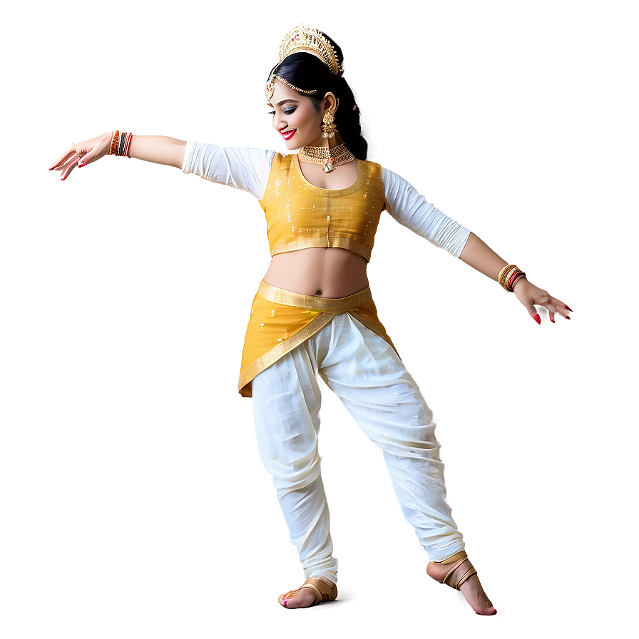 Kathak Dancer Pose Png 06112024