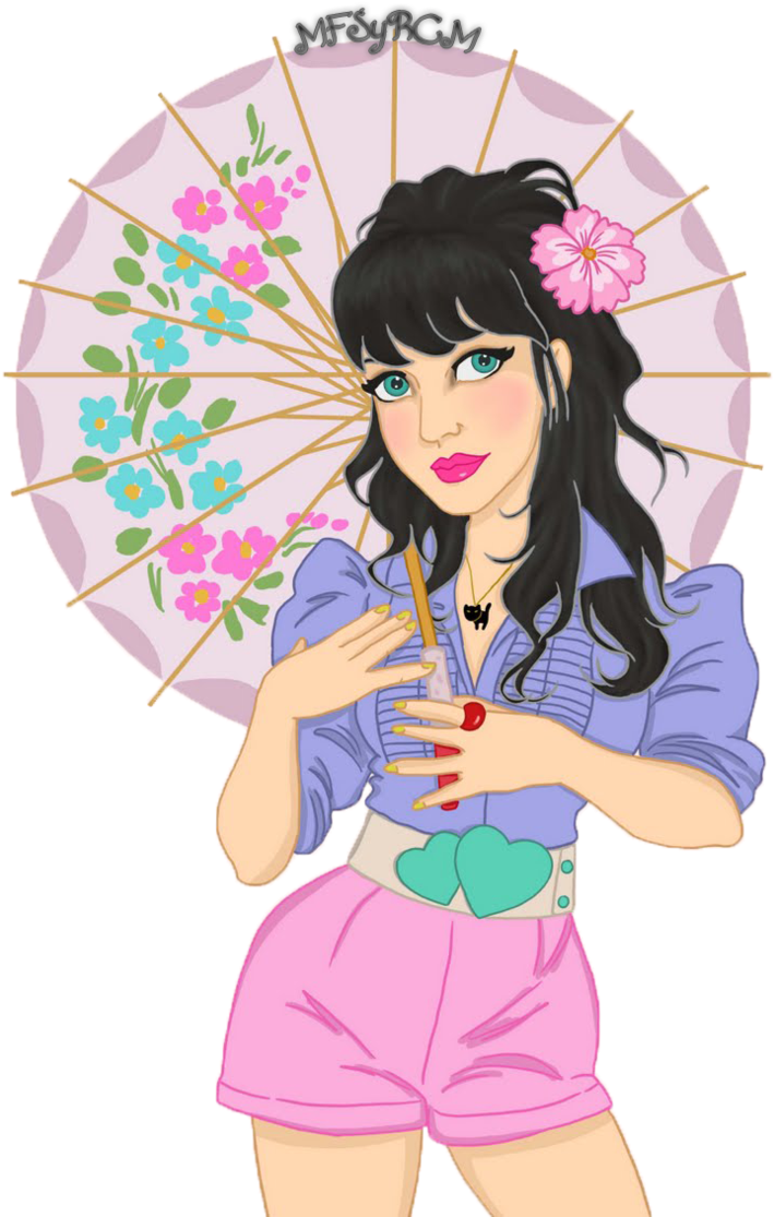 Katy Perry Cartoon, HD Png Download PNG with transparent background