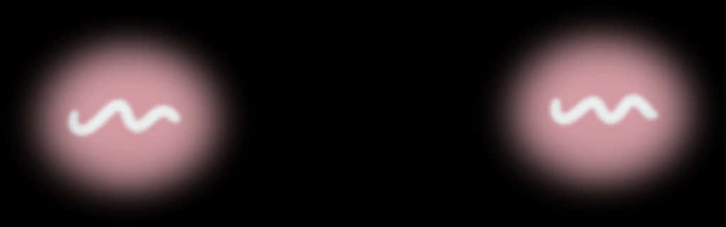 Kawaii Blurred Lightswith Cute Face PNG with transparent background