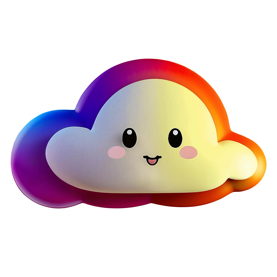 Kawaii Cloud Design Png 06252024