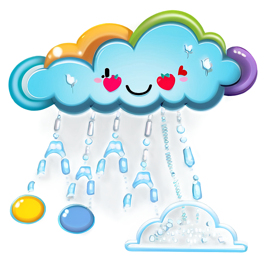 Kawaii Cloud Design Png Yuu2