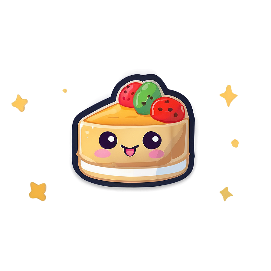 Kawaii Food Stickers Png Hbv