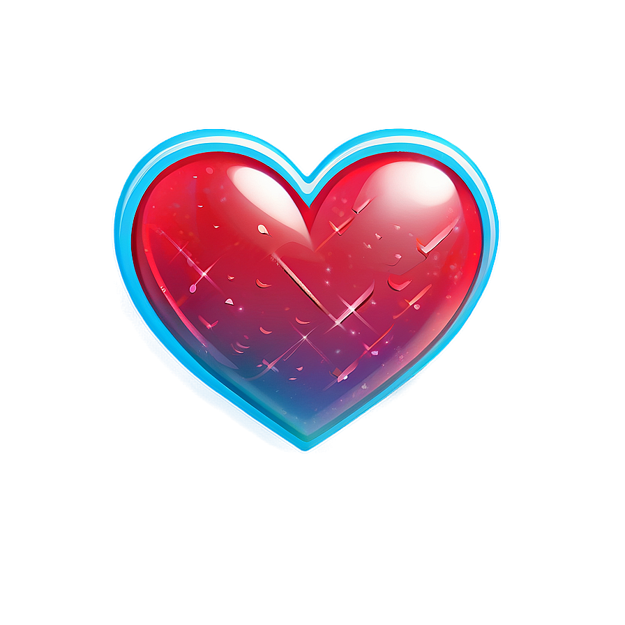 Kawaii Heart PNG 46 PNG image with a transparent background, free high-resolution download