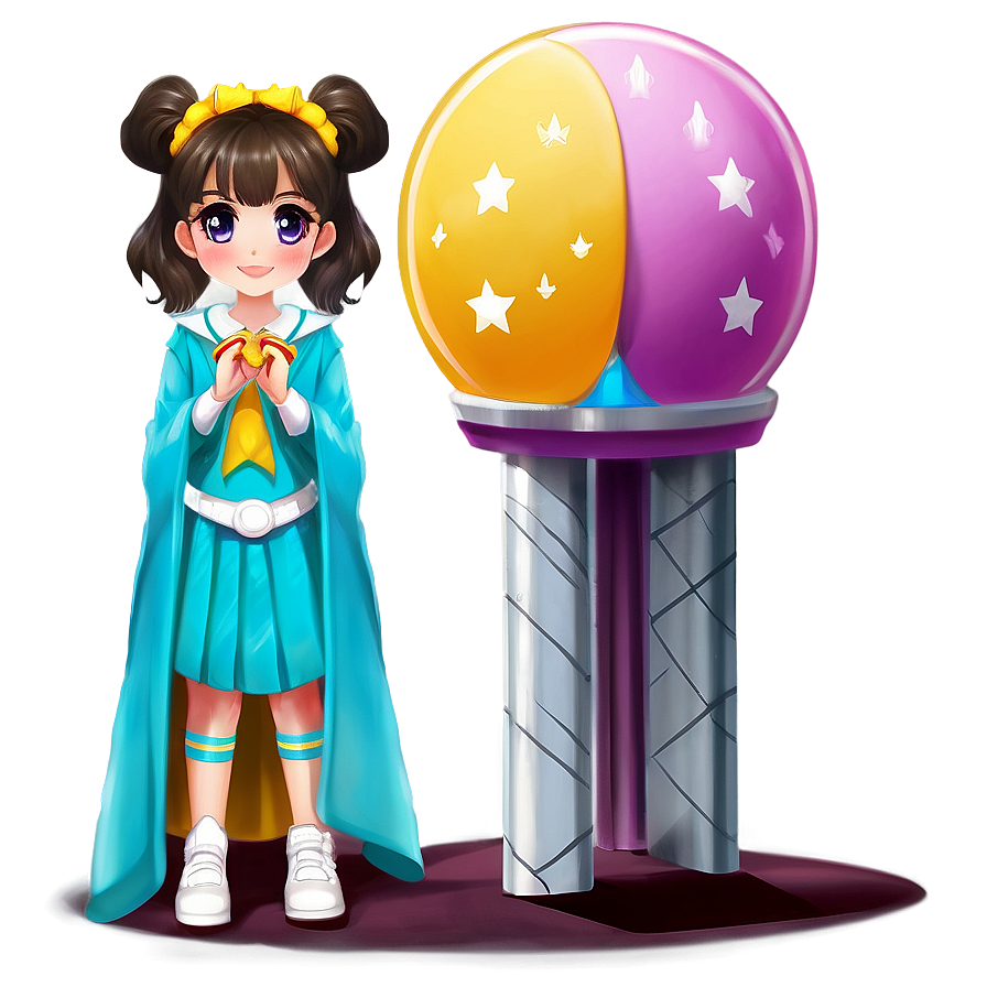 Kawaii Magical Girl Png Prn94