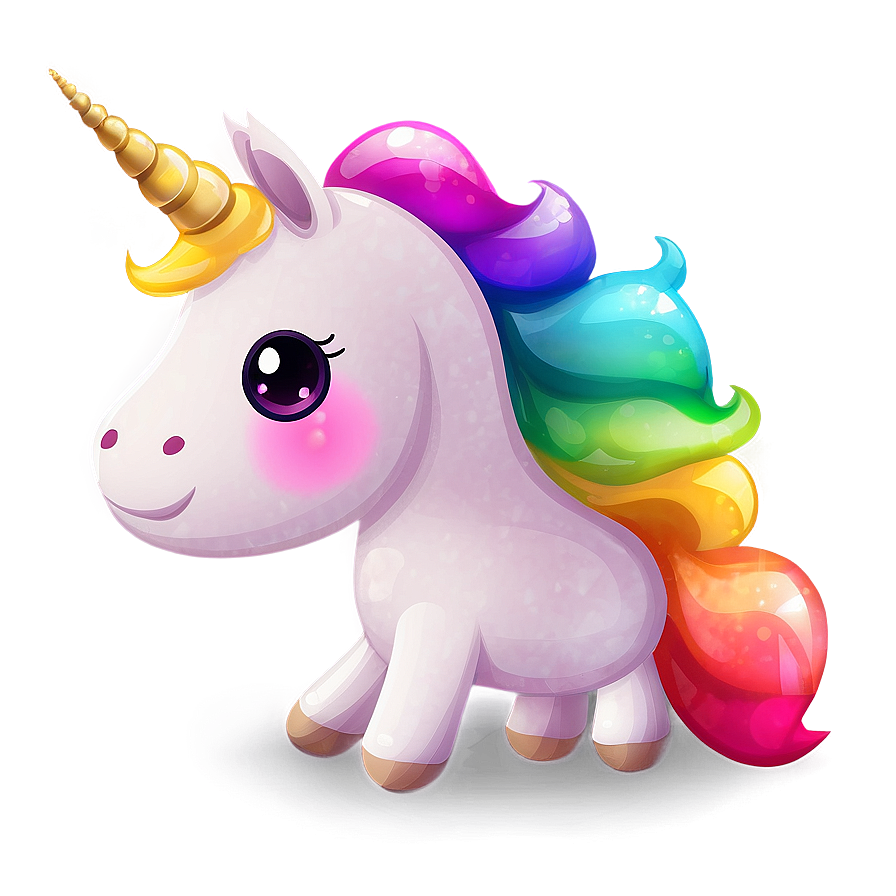 Kawaii Unicorn Clipart Png 05062024