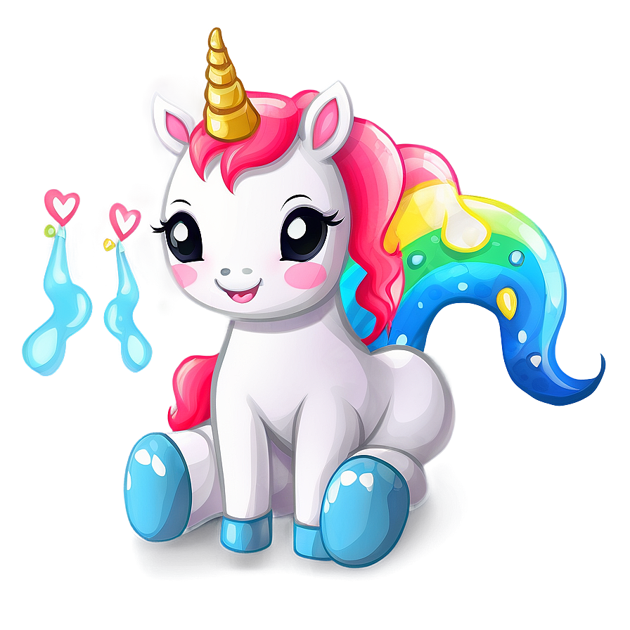 Kawaii Unicorn Clipart Png Esw