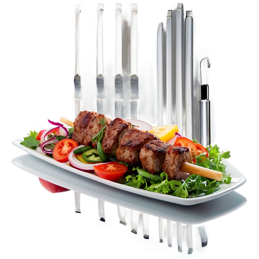 Kebab Plate PNG 06262024 PNG with transparent background