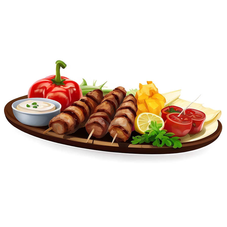 Kebab Plate Png 76