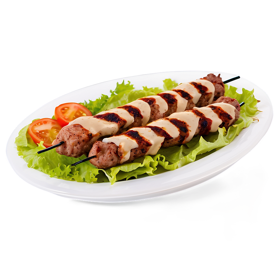 Kebab with Hummus PNG bah4 PNG with transparent background