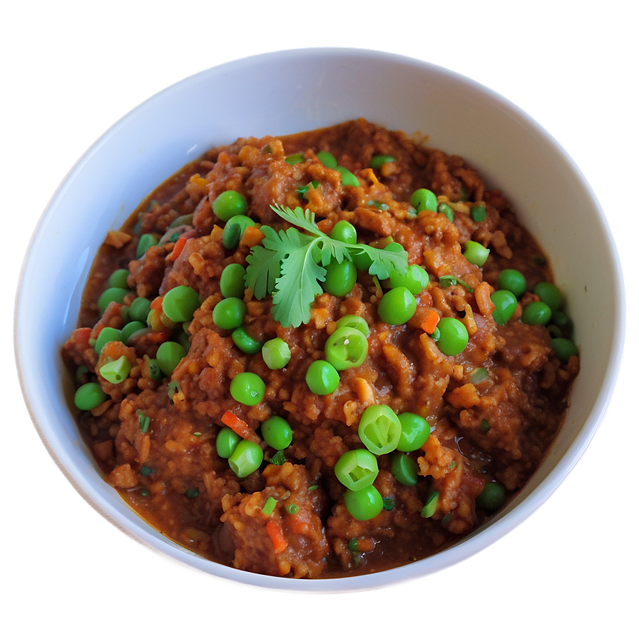 Keema Curry With Peas Png 18