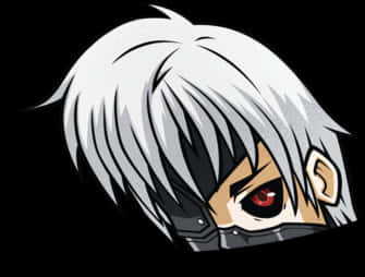 Ken Kaneki Peeker Sticker'Data Rimg='lazy'Data, HD Png Download PNG with transparent background