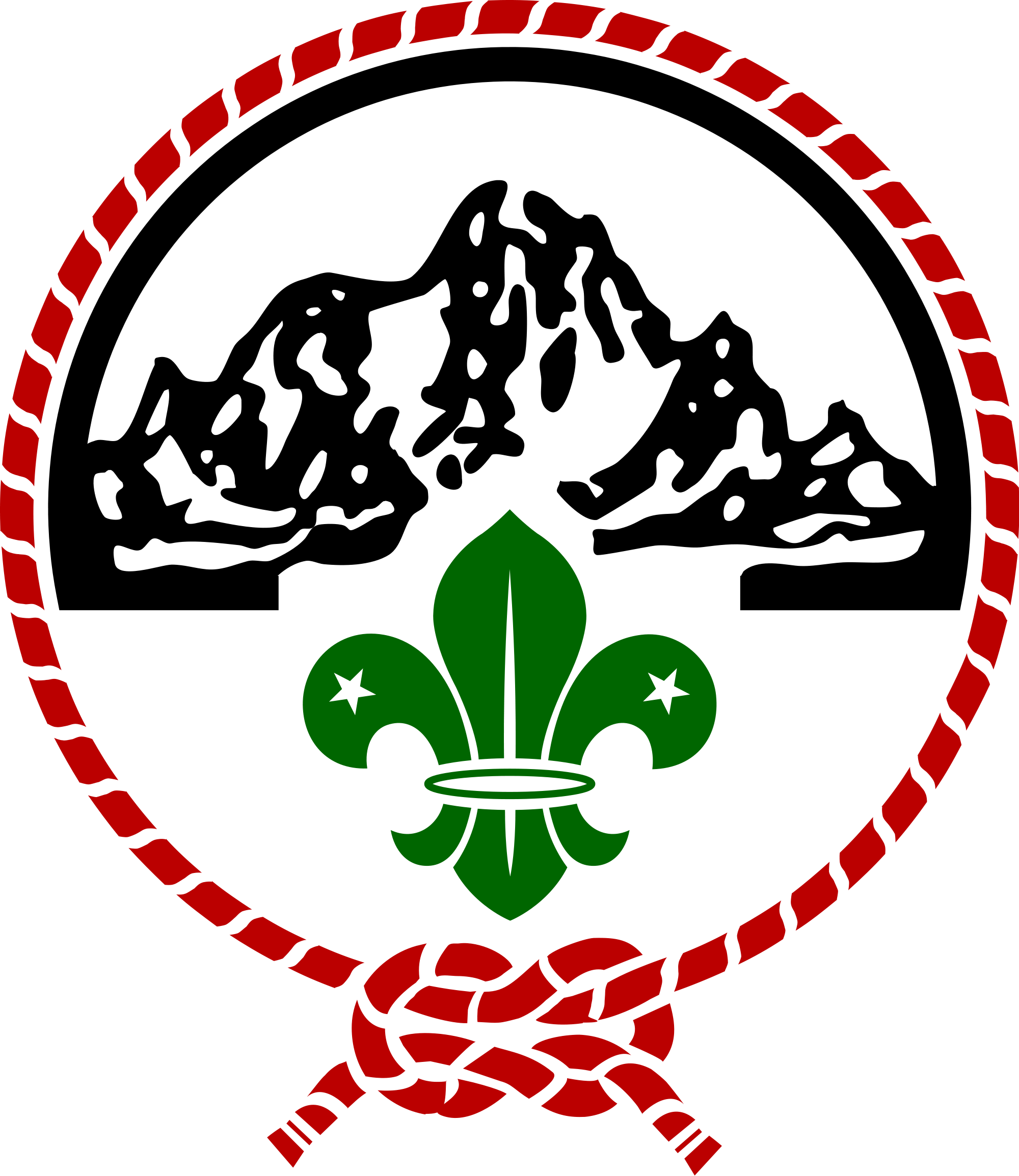 Kenya Scouts Association Emblem PNG with transparent background