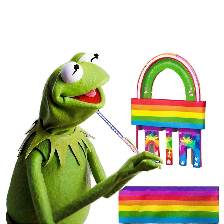 Kermit And Rainbow Connection Png 63