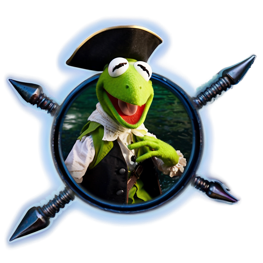 Kermit As A Pirate Png 10