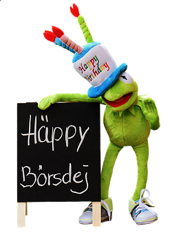Kermit Birthday Celebration PNG with transparent background