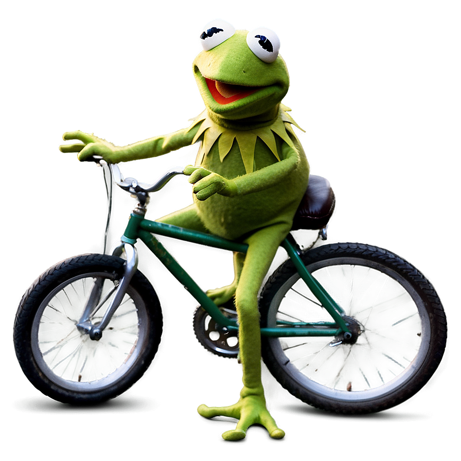 Kermit On Bike Png Qmy79