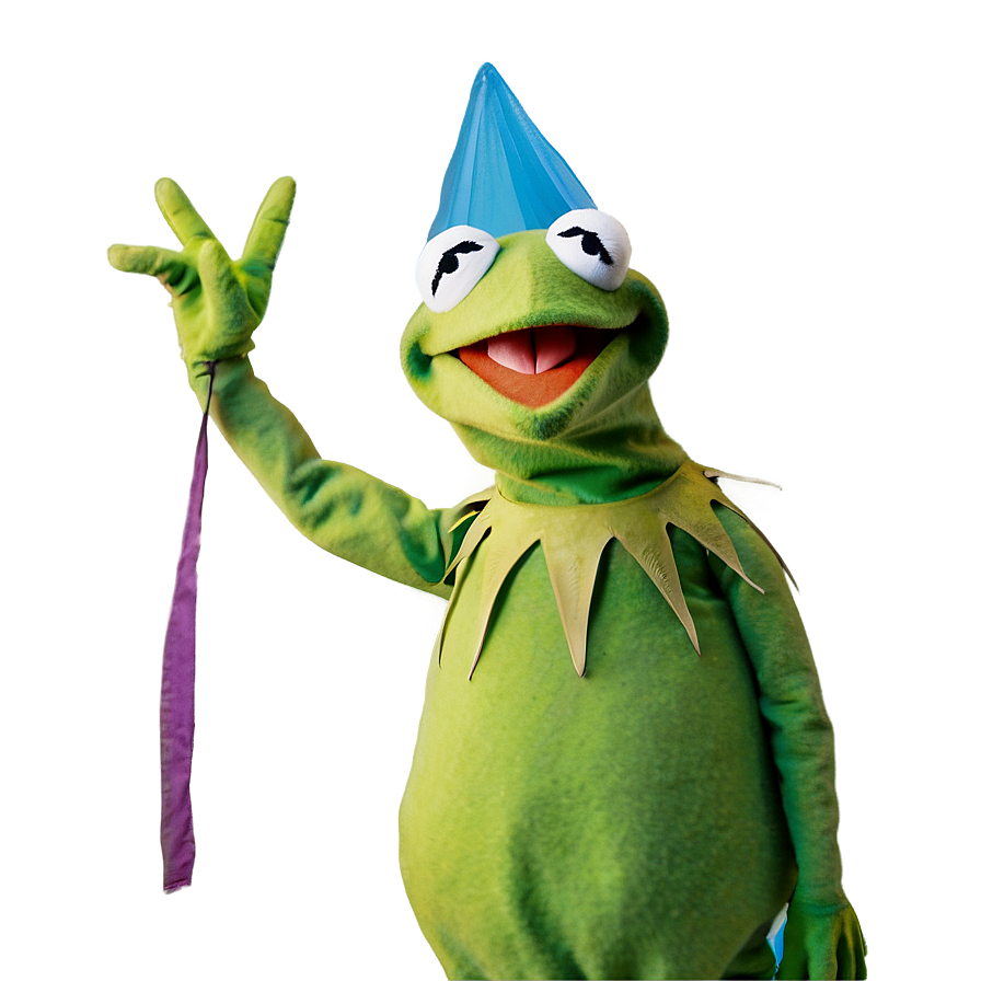 Kermit Waving Png Fiv