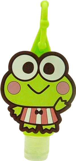 Keroppi Ice Cream Cone Topper PNG with transparent background