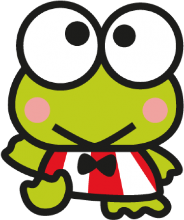 Keroppi Sanrio Character PNG with transparent background