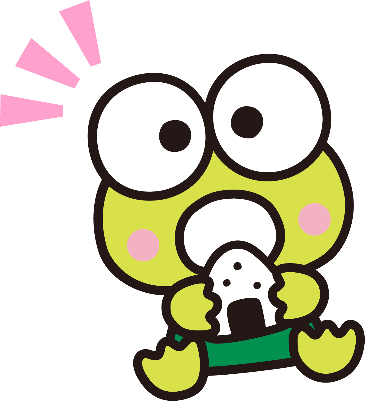 Keroppi_ Surprised_ Expression.png PNG with transparent background