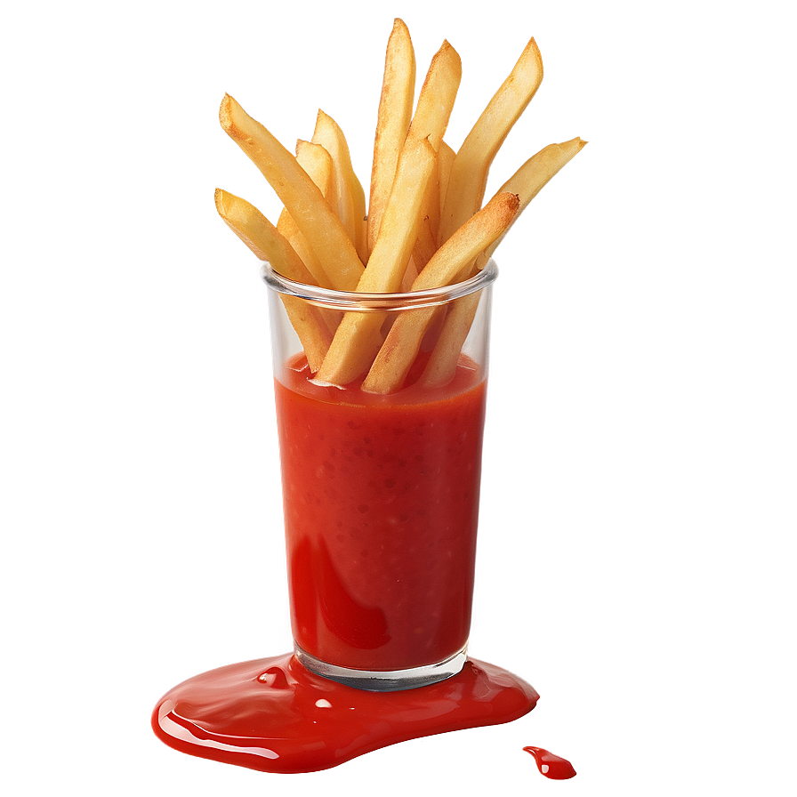 Ketchup And Fries Png Bju12