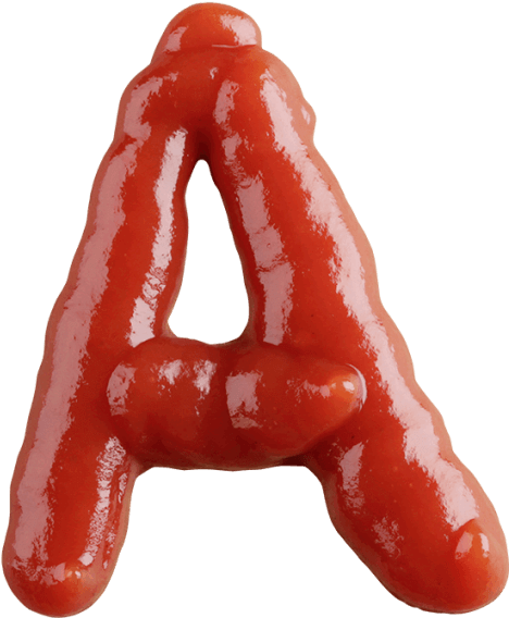 Fresh Ketchup Font - Ketchup Letter, HD Png Download PNG with transparent background