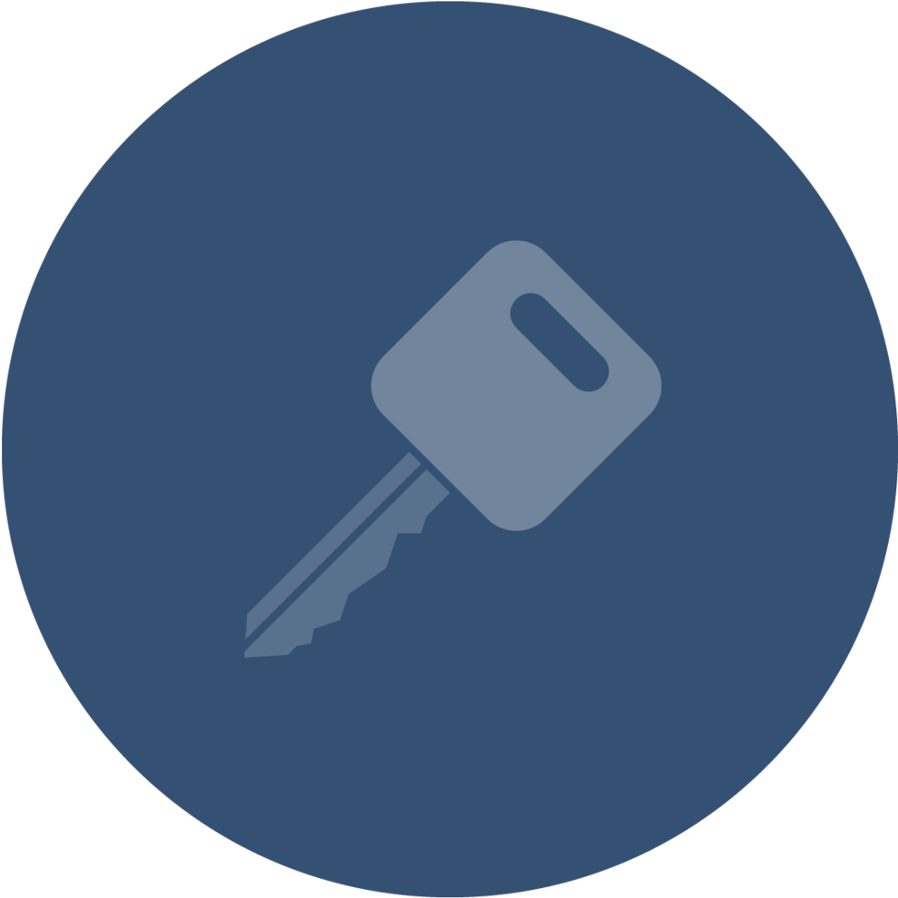 Key Icon Simple Design