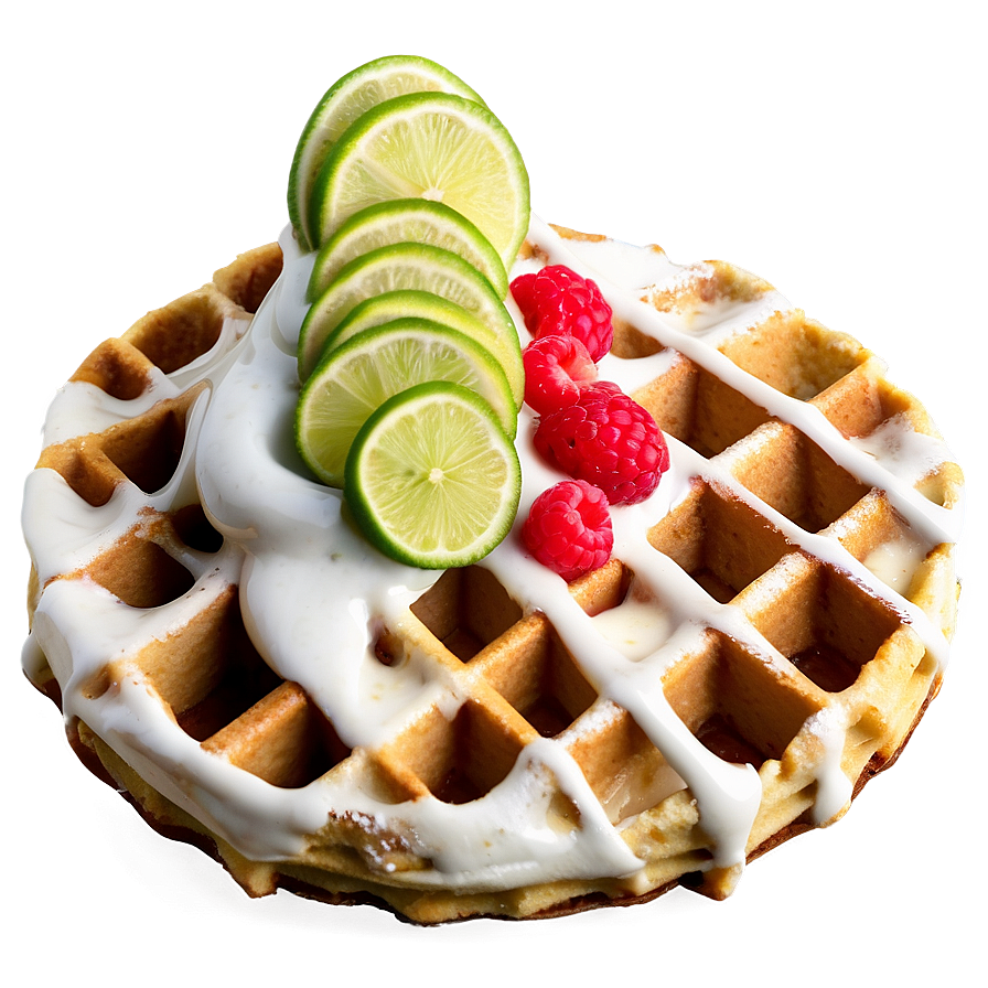 Key Lime Pie Waffle Png Wif12