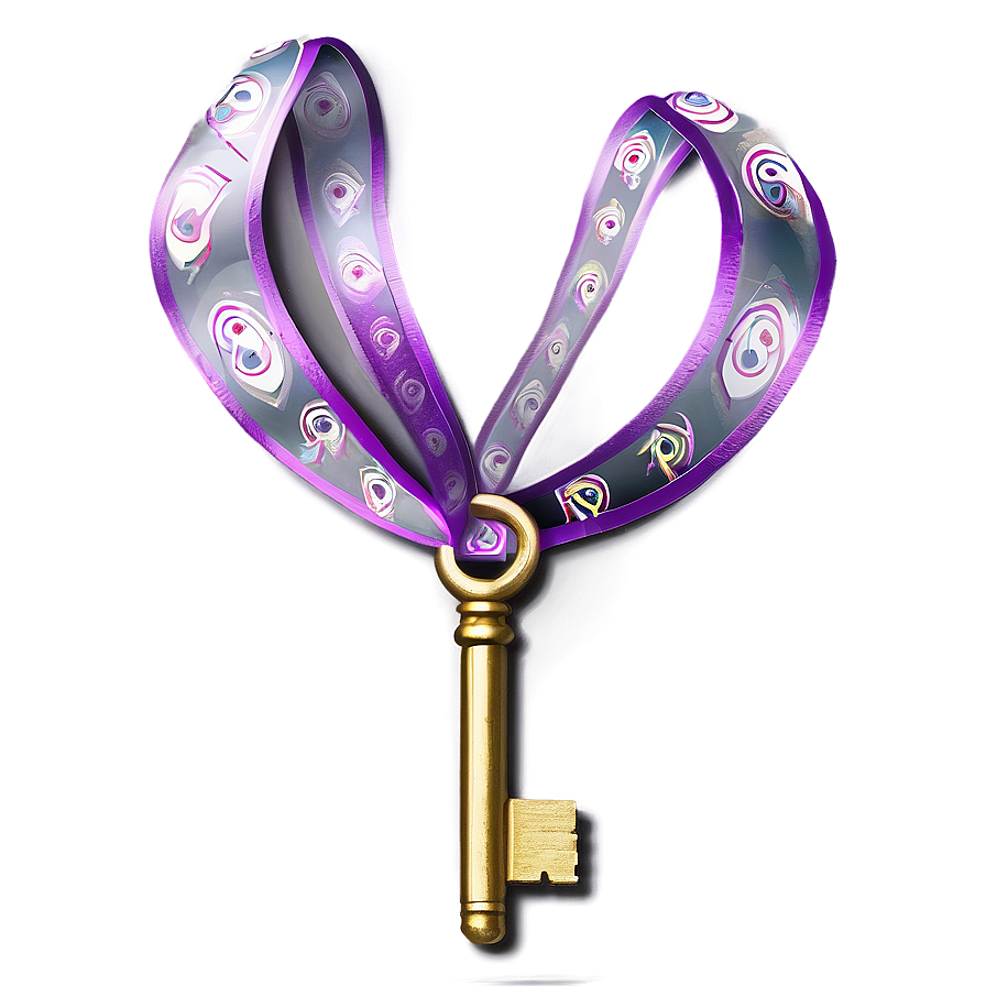 Key With Ribbon Png Vqr8