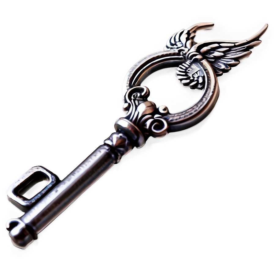 Key With Wings Png 05042024