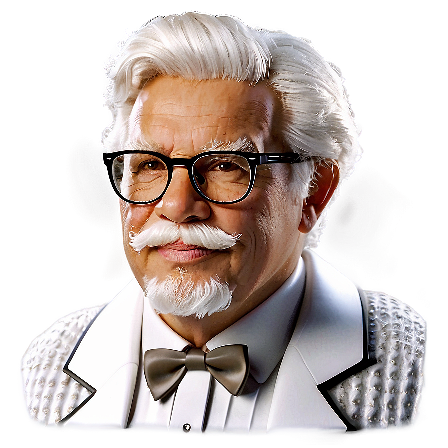 KFC Colonel Sanders PNG axh44 PNG with transparent background
